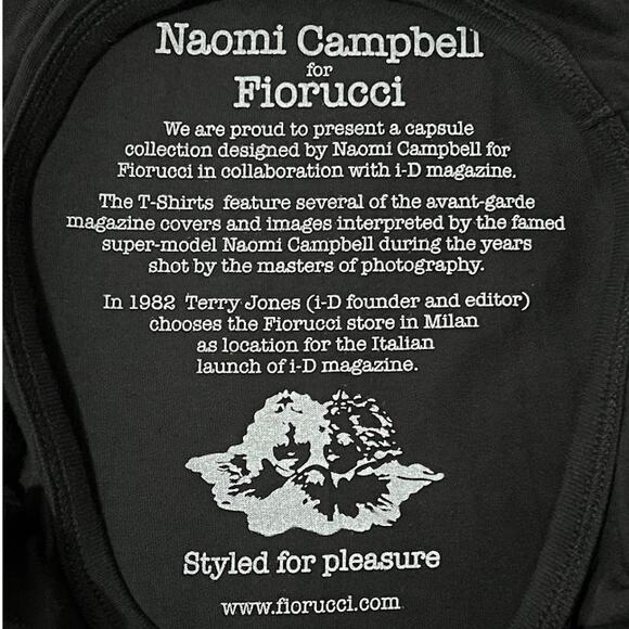 Fiorucci (XL) Naomi Campbell Capsule Collection i-D Magazine Racerback Tank Top - Picture 4 of 11